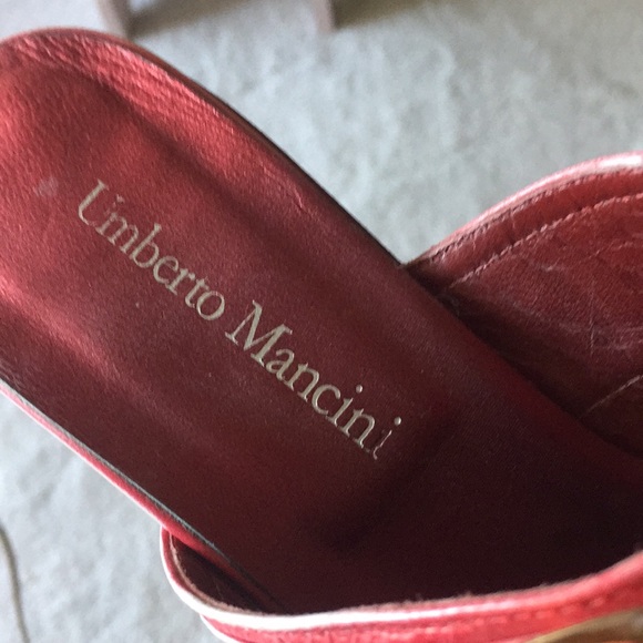 NWOT Umberto Mancini western style mules - Picture 5 of 8